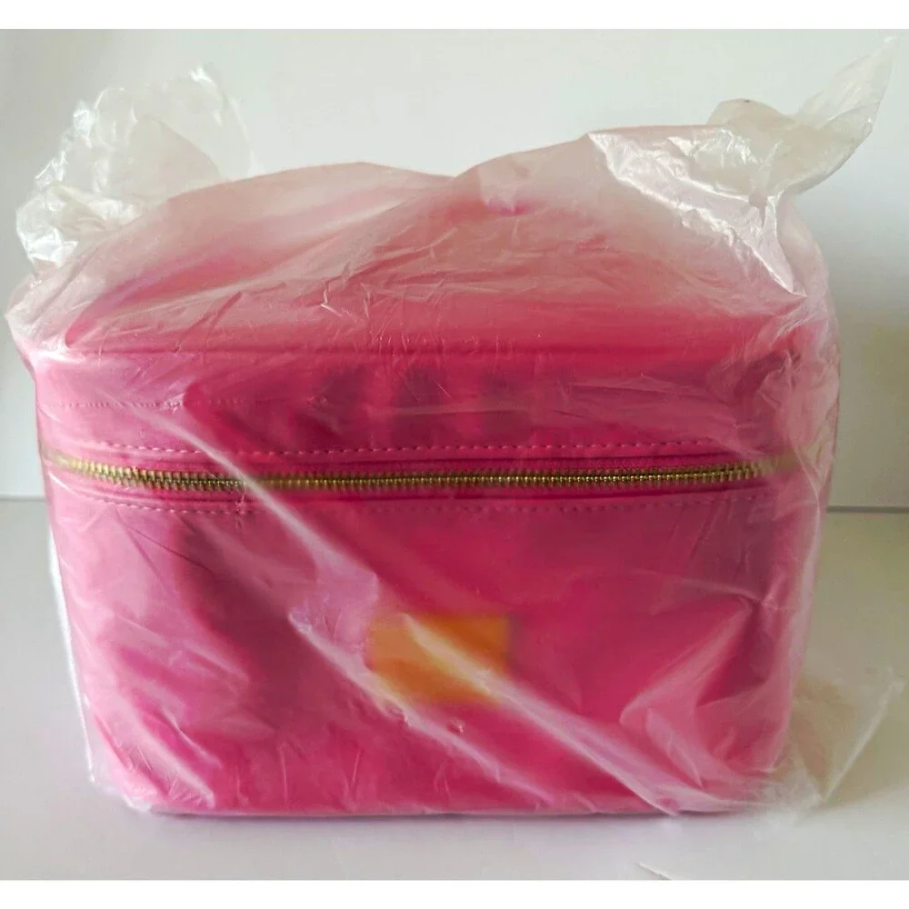 Jeffree Star Cosmetics Pink Travel Skincare Makeup Bag Case Discontinued NWT